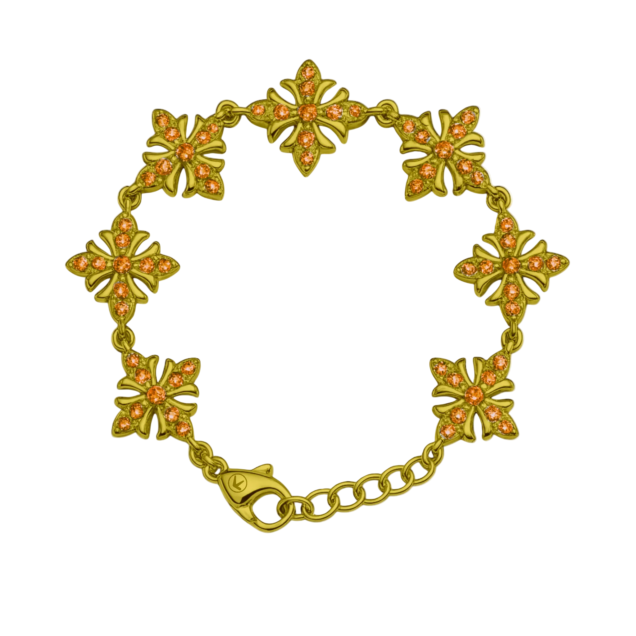 Orange Blaze Aura Bracelet